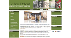 Desktop Screenshot of leboisdebout.com