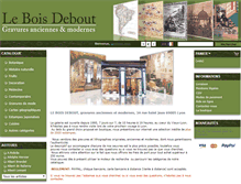 Tablet Screenshot of leboisdebout.com